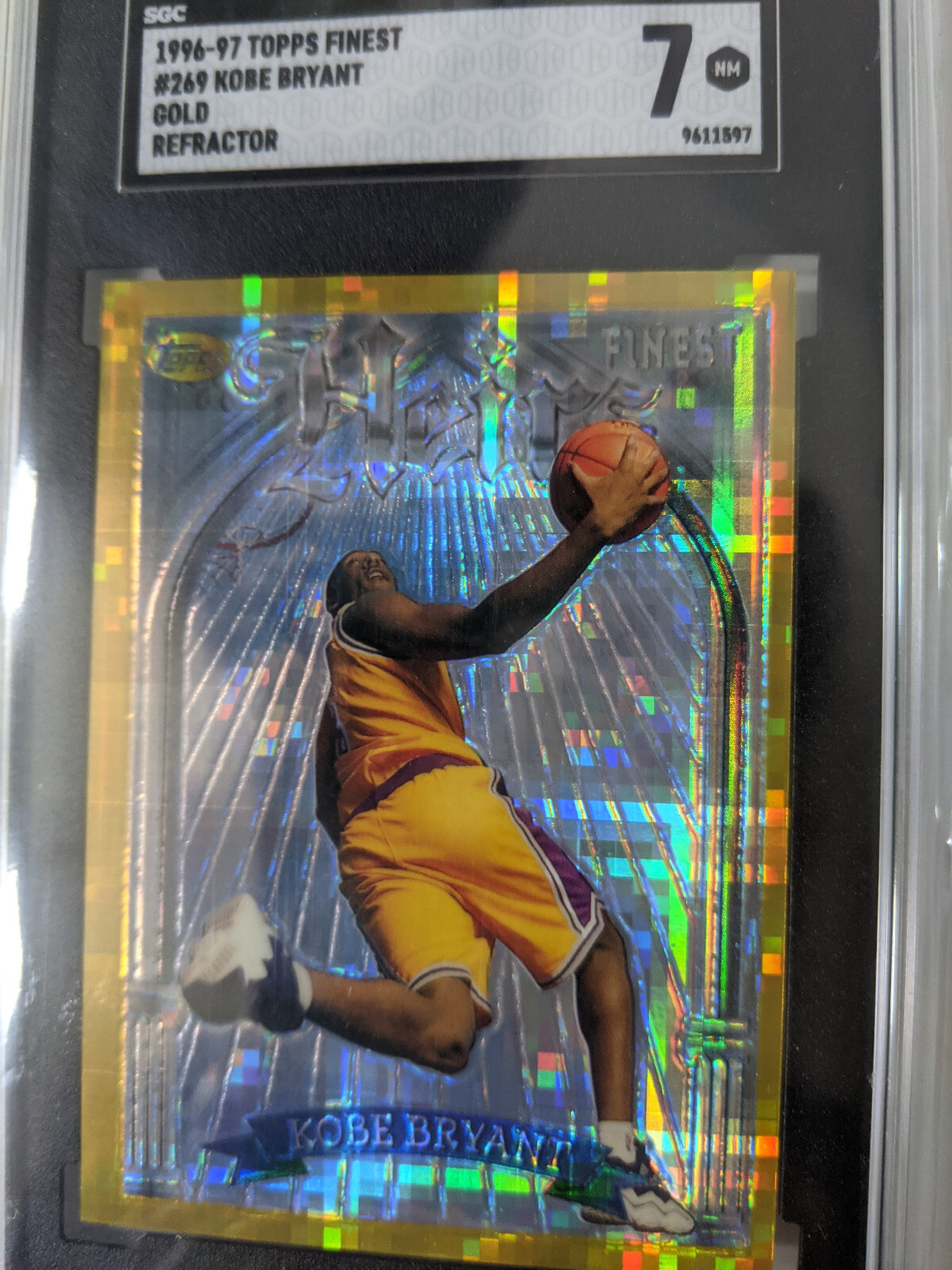 Kobe 1997 Topps Finest Gold - Ref 希少｜トレーディングカード