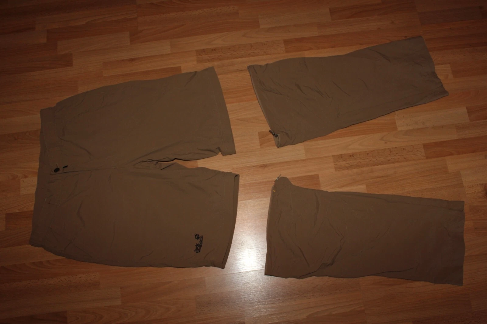 Jack Wolfskin TRAVEL Men's Trouser Shorts 2 in 1! Zip Off System! size 33/34 (50)