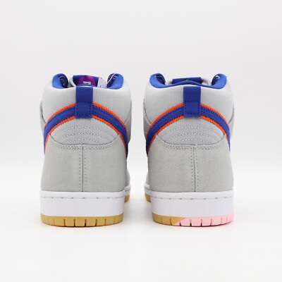 DH7155-001 Nike Dunk High SB New York Mets Rush Blue Orange Cloud