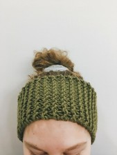 Women's Colorful Knitted Headband Ear Warmer, 6.5" x 3.5"
