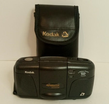 Kodak Advantix 3200AF 25mm Film Camera Black w/ Built In Flash  Case