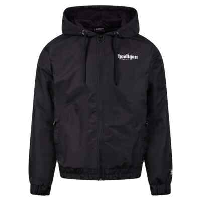HOOLIGAN Windjacket ''Essential Tonal'' | Black | Schwarz Herren Soccer Football