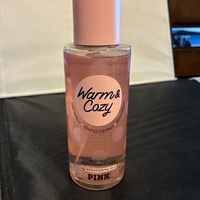 VICTORIA S SECRET PINK WARM & COZY FRAGRANCE BODY MIST SPRAY SPLASH 8.4 oz