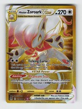 Hisuian Zoroark VSTAR 213/196 Holo Secret Rare Lost Origin Pokemon 2022 LP on eBay