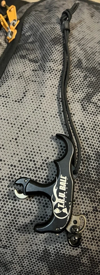 T.R.U. Ball Rave 3 Finger Thumb Trigger Release - Black - Image 2 of 2