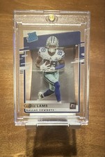 2020 Panini Chronicles - Clearly Donruss Rated Rookie CeeDee Lamb #RR-CL (RC)