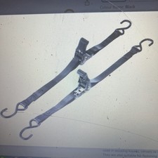 Boat Trailer Transom Tie Down Straps 25mmx1m /1?x3.3, 1763lbs Break Strength