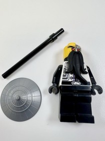 LEGO Ninjago Evil Sensei Wu Minifigure w/ Staff From Set 70725 Authentic
