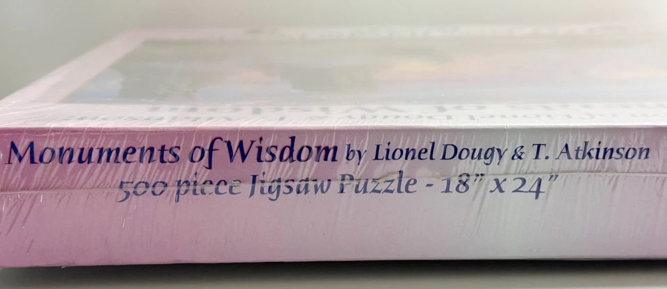 SunsOut Monuments of Wisdom 500 Piece Puzzle Lionel Dougy & T. Atkinson - Image 3 of 3