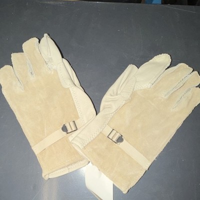 Nationwide Glove Co. Heavy Duty Cattlehide Military Gloves Size 4 SP0100-05-D-4 