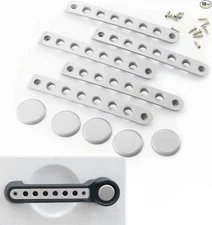 Side Door Handle Covers + Push Button Knobs Covers Parts Trim Fits for Wrangler