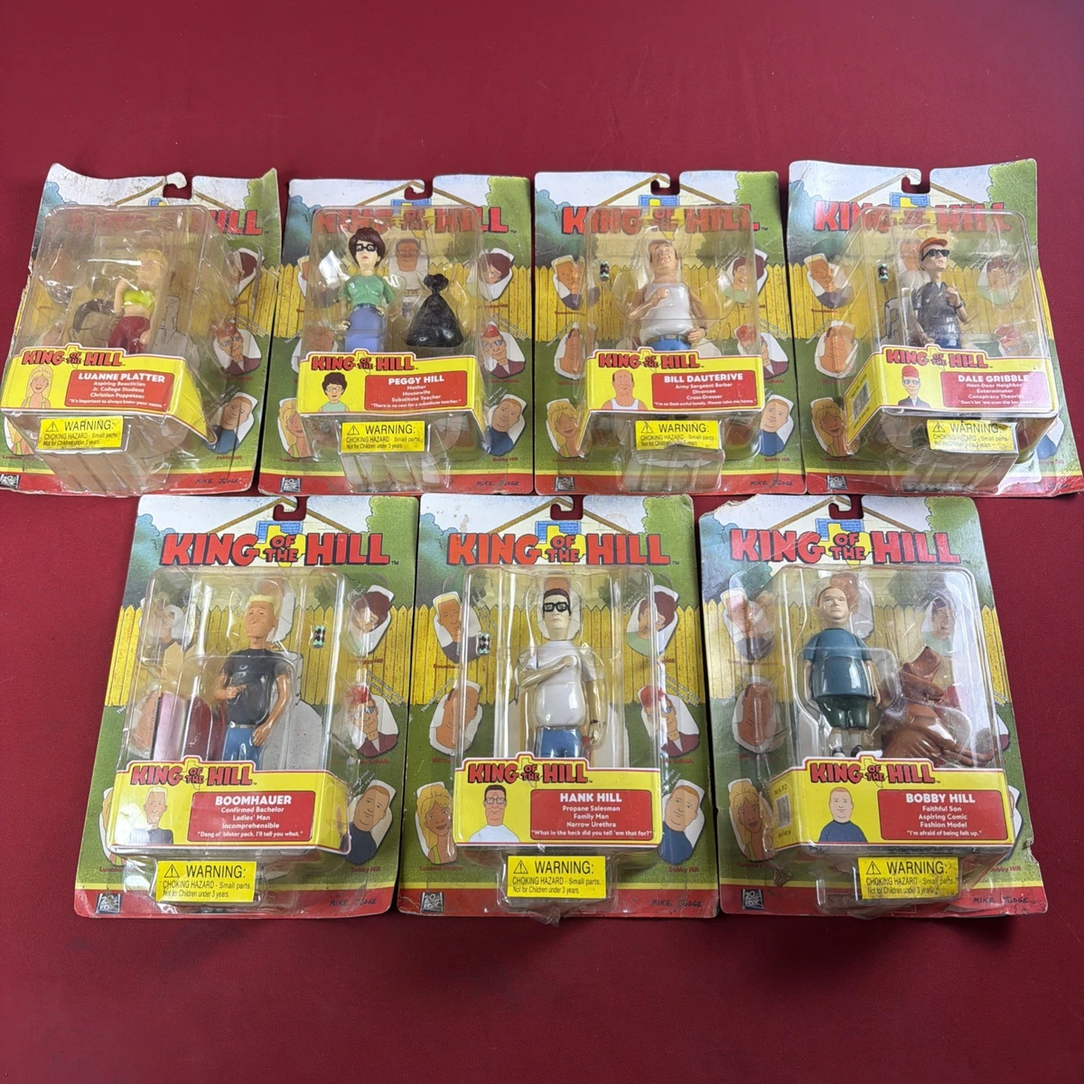 フィギュア 値下げ！！激レア！KING OF THE HILL フィギュア＆DVDボックス