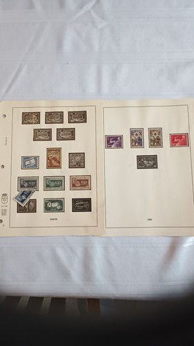 ISRAEL STAMP COLLECTION  1948-64 Doar Ivri  300+ stamps, Vintage album  - Bild 3 von 14