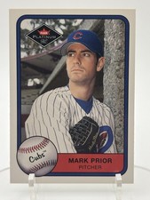 2001 Fleer Platinum Rookie Mark Prior #529 Chicago Cubs Baseball Card. rookie card picture