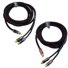 Arklove 10ft Shielded RCA Splitter Subwoofer Stereo Audio Video Cable 1