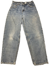 VTG Levi’s 560 Jeans Men’s 29x30 Loose Fit Tapered Light Wash Y2K 90s Denim USA