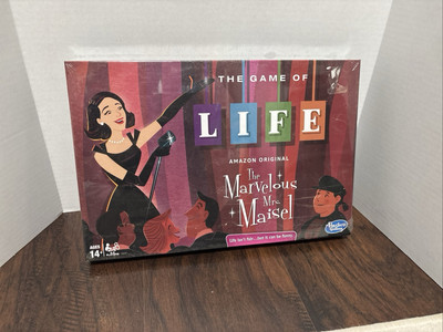 The Game Of Life Marvelous Mrs. Maisel Edition Hasbro Game NEW Sealed 