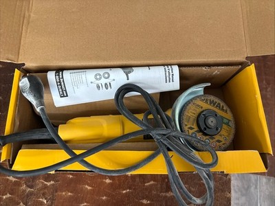 DEWALT 7 Amp 4.5 in. Small Corded Angle Grinder with 1-Touch Guard