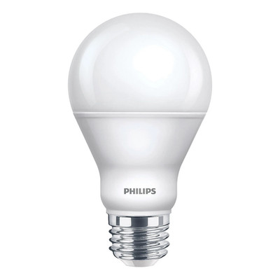 Philips 550459 Daylight 60W Equivalence A19 E26 Base 800 Lumen LED Bulb Dimmable
