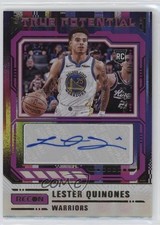 2023-24 Panini Recon True Potential Signatures 30/149 Lester Quinones Auto v9t