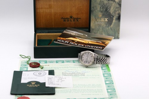 Rolex Datejust ref.: 16014 - LC100 - 1985 - Set completo - Servizio 05/2025 - - Foto 3 di 17