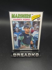 2026 Topps Heritage Harry Ford #59 RC Seattle Mariners ROOKIE CARD 