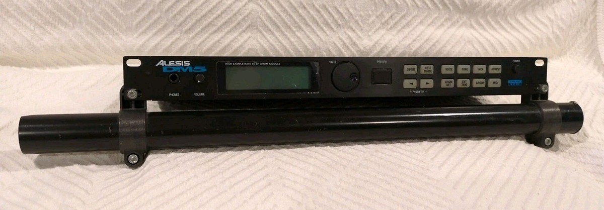 Alesis DM5 Electronic Drum Module W/Mounting Bar Tested Works Good