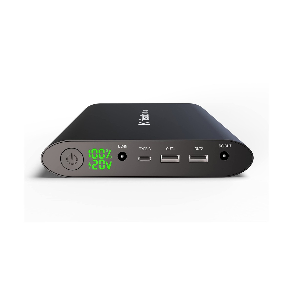 Krisdonia 50000mAh Universal Portable Laptop Power Bank - Black