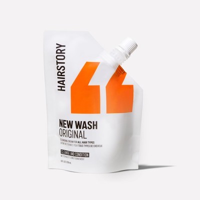 Hairstory New Wash Original Refill, Cleansing Cream for All Hair Types, Deter...