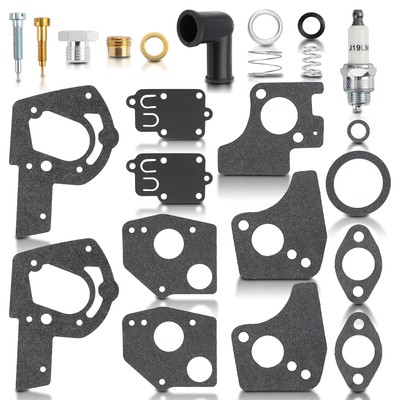 Carburetor Rebuild Kit For B&S 494624 495606 3HP 4HP 5HP Engine USA