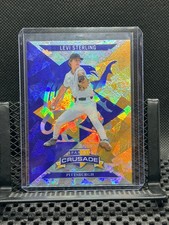 Levi Sterling  2025 Crusade  - Blue Cracked Ice #14 Pirates