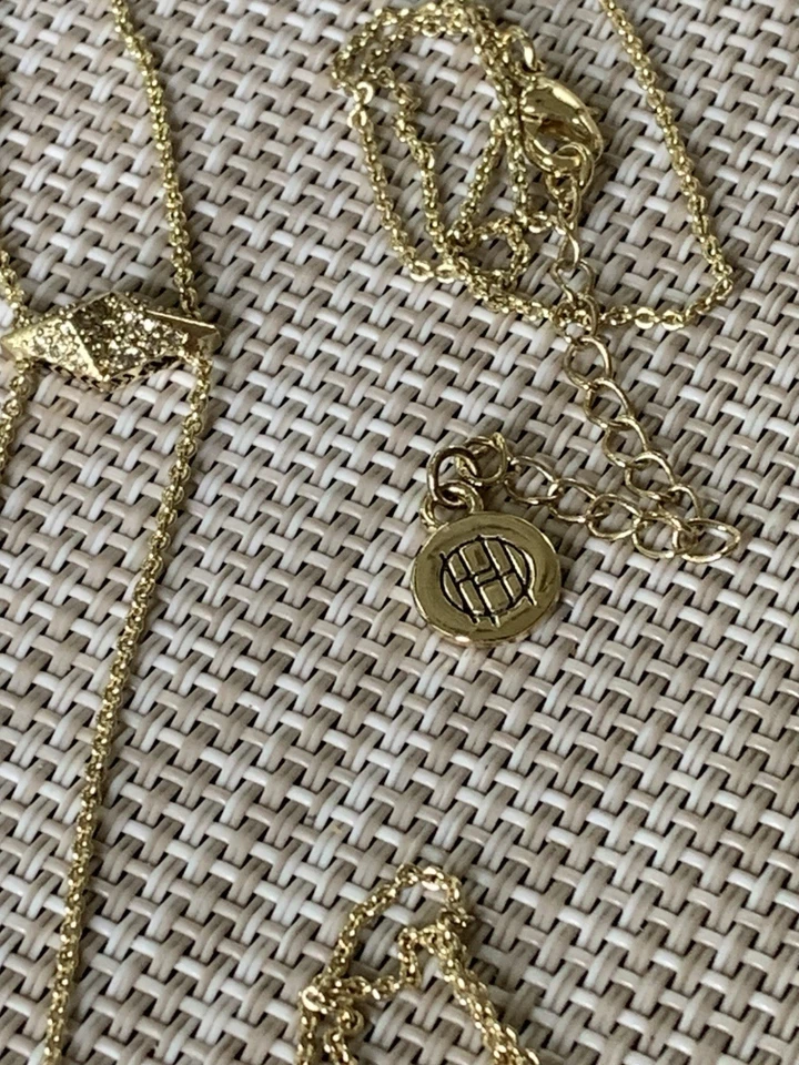 Collar Dagas Estrás Estilo Bolo Edad/Antigüedad House of Harlow Dorado Pl. Foto 4 de 4