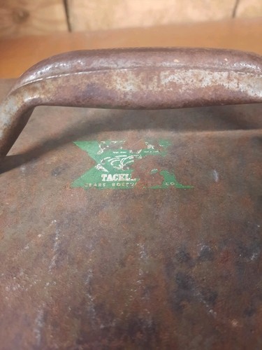 Vintage Simonsen Metall Tackle Angelbox Chicago 2 Fächer 3 Riegel mit Inhalt - Bild 5 von 15