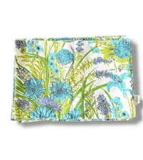 Vera by Vera Neumann Town & Country (12) MCM Retro Floral Placemats Blues Greens