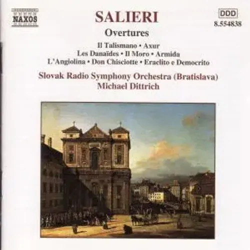 OuvertüRen | Antonio Salieri | Audio-Cd | Cd | 2000 | Naxos | Ean 636943483824-image