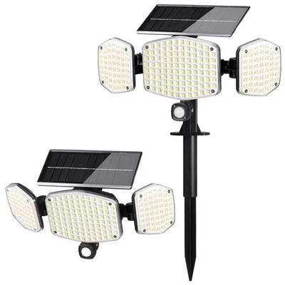 Solar Motion Sensor Outdoor Light with Stake, 1 Pack - Image 1 of 4