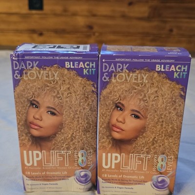 Dark & Lovely Uplift Hair Bleach Kit Ammonia-Free Vegan Cream for Textured (2)