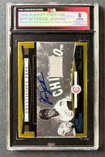 2008 Playoff Prestige #PP-95 Fergie Jenkins Signed Baseball Card KSA 8 NMM Cubs