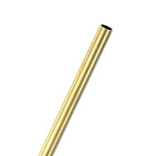 1-Pack 300mm Messing Rundrohr 6,5mm &Oslash; f&uuml;r Bau/Maschinenbau/DIY