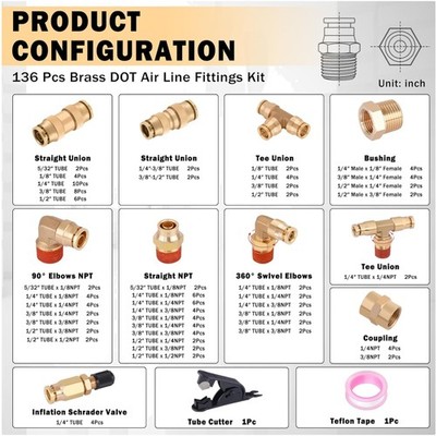 Reliable Brass Air Fittings for Quick Connections