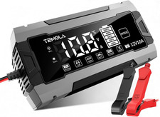 Automatic 12V 6A Car Battery Charger and Maintainer with Digital Display