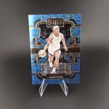 2024 Panini Select WNBA #38 Jackie Young Light Blue Disco Prizm /125
