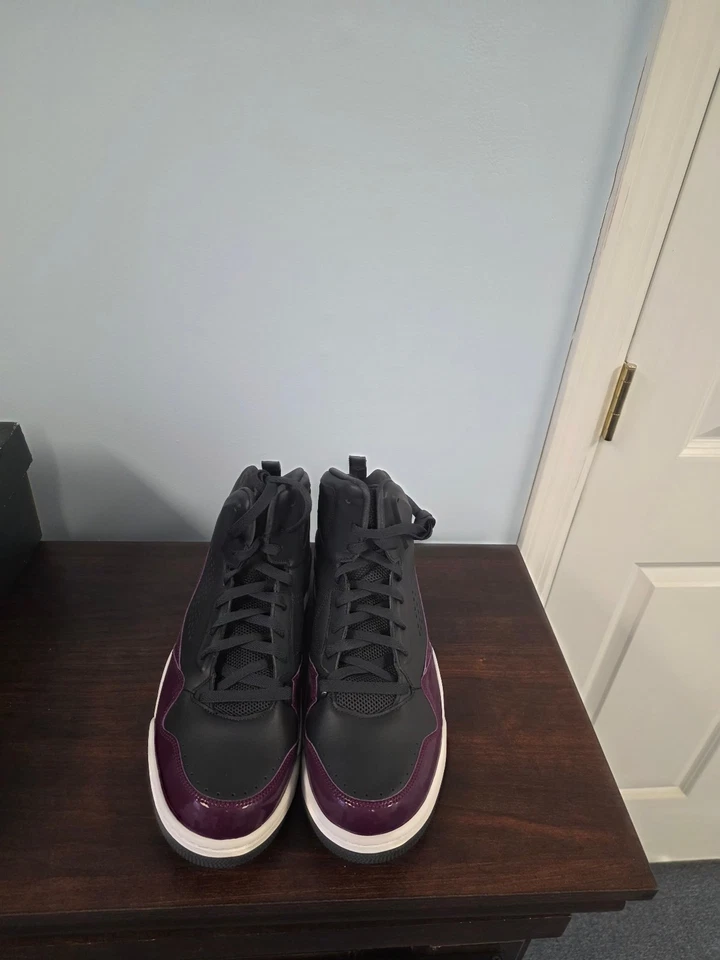 Nike Air Jordan SC-3 Antracita/Burdeos - Talla 12 M [629943-022] Nuevo Sin Caja Original Foto 2 de 4