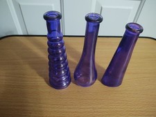 Cobalt Blue Bottle Lot of 3