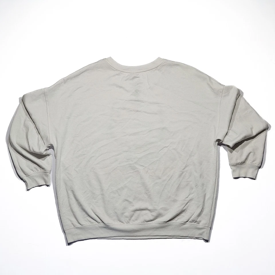 Sudadera para mujer Hello Kitty talla XL blanca L/S Sanrio suéter suave Foto 2 de 4