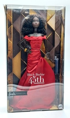 2025 45th Anniversary Black Barbie Puppe / Barbie Signature / Mattel JBJ22, NrfB