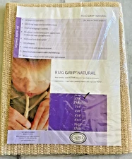 Rug Grip Natural (100% Rubber) Fits Rug 2'x4' Non-Slip Pad by Capel Made in USA
