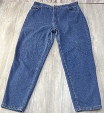 Vintage 90s LEE Bareback High Waist Mom Jeans Tapered Leg Elastic Waist 36x30