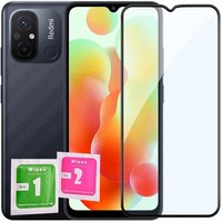 GehäRtetes Glas FüR Xiaomi Redmi 12C/10C, Vollbildglas, 5D 9H