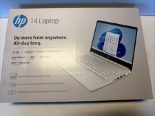 HP 14-dq0032dx 14" (64GB eMMC, Intel Celeron N4020, 1,1Ghz, 4GB RAM) Laptop BNIB